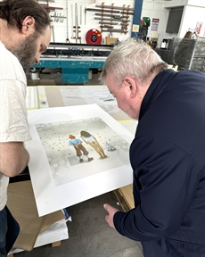 ✨ Ole Ahlbergs 75 års jubilæums kunsttryk ✨